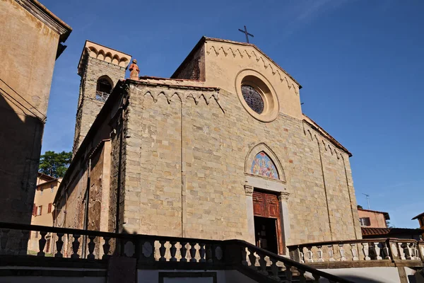 Пешия Пистоя Тоскана Италия Средневековая Римско Католическая Церковь Санти Фалло — стоковое фото