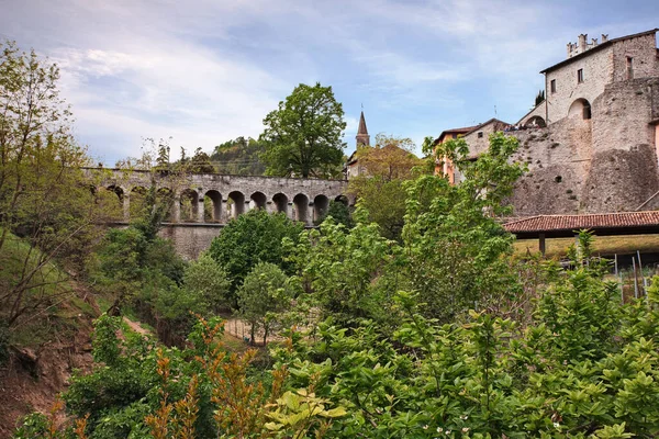 Civitella Romagna Forli Cesena Italy Landscape Old Town Surrounded Nature — Stock Photo, Image