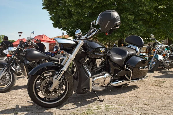 Victory Cruiser Motorcycle Rally Mototagliatella Predappio Italy May 2022 — Stock Photo, Image