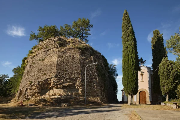 Giaggiolo Civitella Romagna Emilia Romagna Italy Ruins Medieval Castle Ancient — Stok fotoğraf