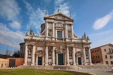 Ravenna, Emilia Romagna, Italy: the ancient catholic church Basilica of Santa Maria in Porto. It houses the Greek Madonna, Byzantine bas-relief, patron saint of the city