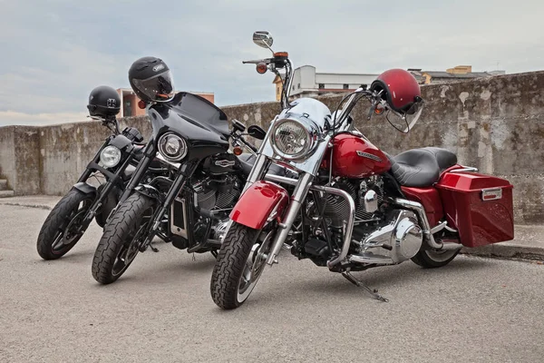 Amerikan Motosikletleri Harley Davidson Eylül 2022 Ravenna Talya Sangiovese Tour — Stok fotoğraf