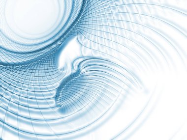 Matematik Çizgileri Serisi. Bilim ve teknoloji projeleri için karmaşık şebeke düzeni.