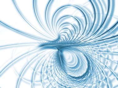 Matematik Çizgileri Serisi. Bilim ve teknoloji projeleri için karmaşık şebeke düzeni.