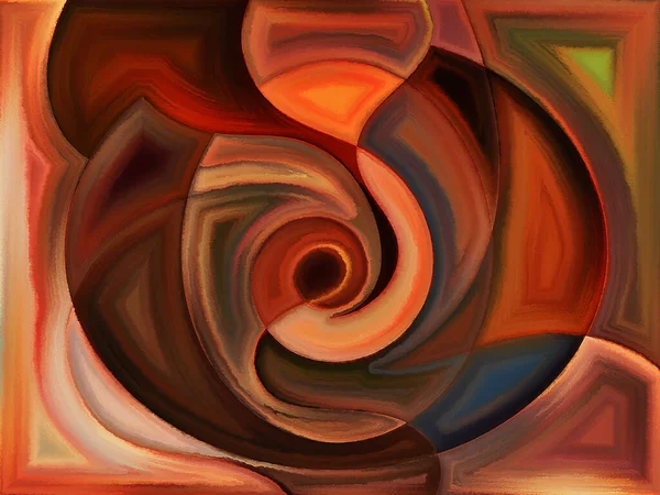 Life Forms Series Arrangement Abstract Forms Shape Subject Art Painting — Stock Photo, Image