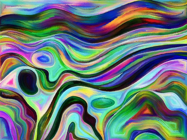 Yaşam formları serisi. Sanat, resim, tasarım ve eğitim konularındaki soyut biçimler ve şekillerin kompozisyonu