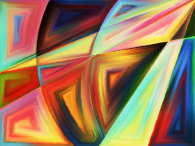 Yaşam formları serisi. Sanat, resim, tasarım ve eğitim üzerine çalışmalar için arkaplan tasarımı ve biçim