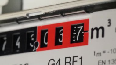 hızlı sayım gaz ölçer