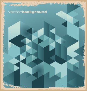 Abstract retro background