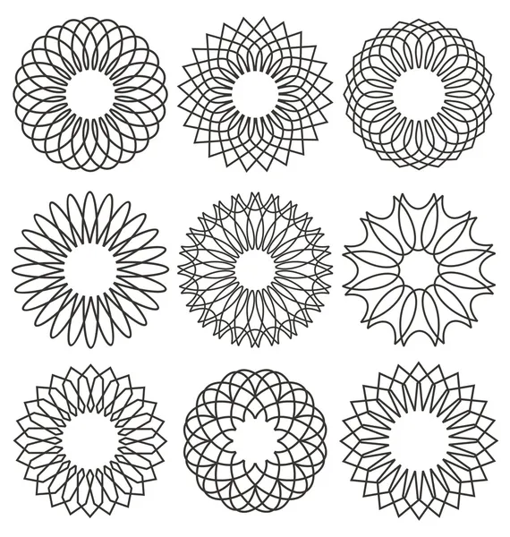 Rozetten Stockvectors Rechtenvrije Rozetten Illustraties