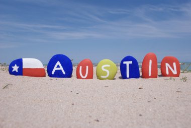Austin, texas devlet taş'ın başkenti hatırası