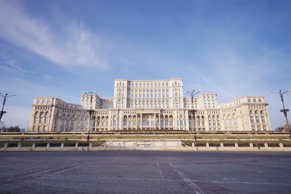 Der Palast des Parlaments, Bukarest, Rumänien — Stockfoto