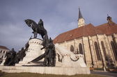 Statue of Matei Corvin, Cluj-Napoca, Transylvania