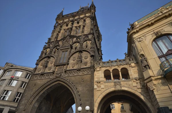 Praga, Torre del Polvo —  Fotos de Stock