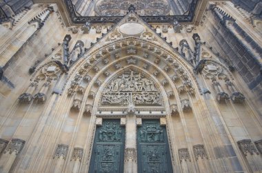 Prag, st. vitus Katedrali ana giriş
