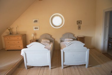 Sakson eski syle konuk evi yatak, Transilvanya