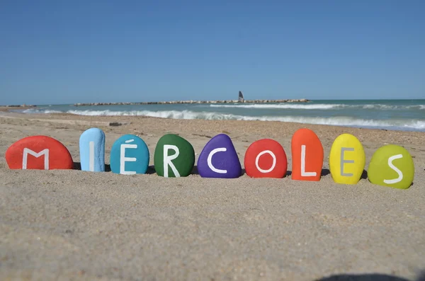 Mièrcoles, third day of the week