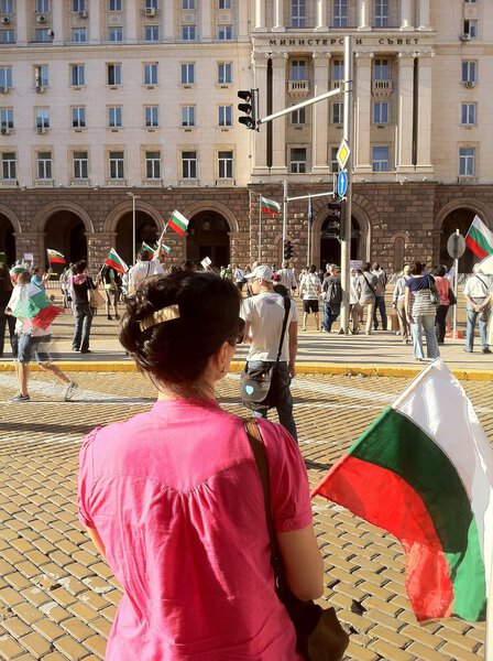 Anti-government protests in Sofia, Bulgaria