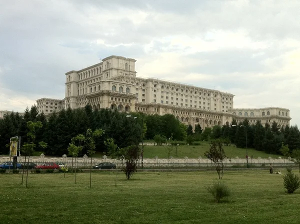 Palazzo del Parlamento, Bucarest, Romania — Foto Stock