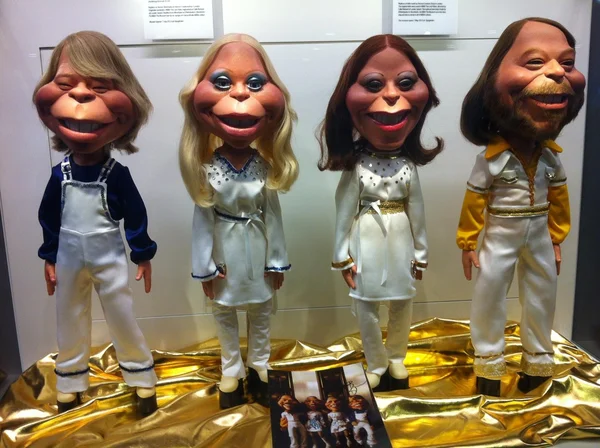 Abba puppetts — Stock Photo, Image