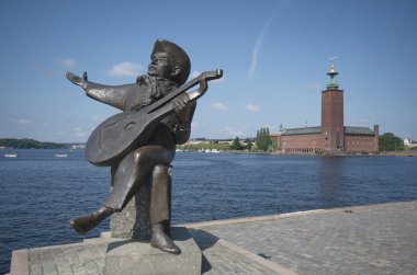 İsveçli şair evert taube'nın deki, stockholm