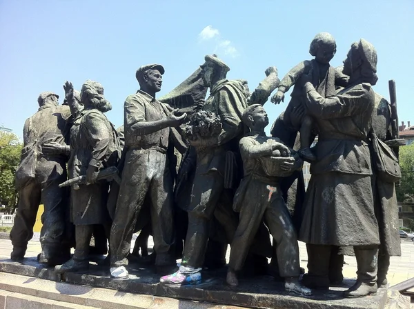 Monument voor het Sovjetleger, sofia, Bulgarije — Stockfoto