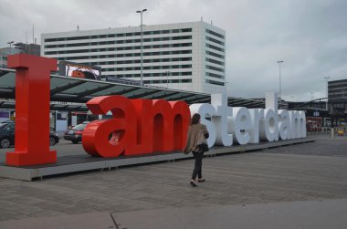 Amsterdam şehir logosu seviyorum