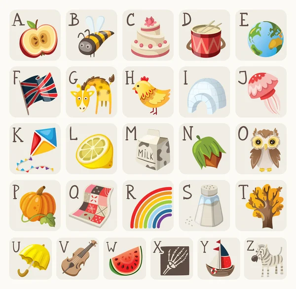 Alphabet for children Vector Graphics