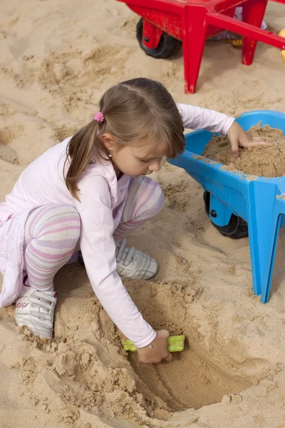 Child on playground — Stock Photo, Image