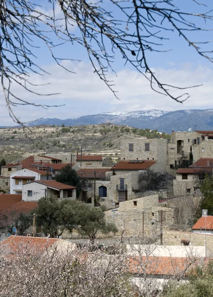 Mountain village of Lofou, Cyprus — Stock Photo, Image