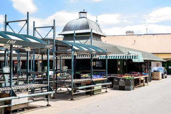 Farmers Food Market Hungarien Small Town — Fotografia de Stock