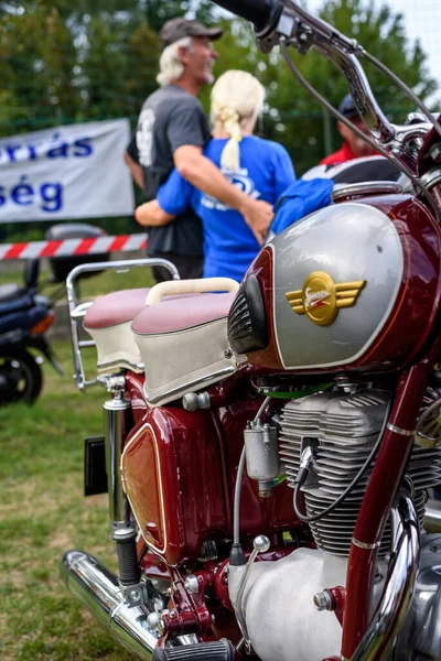 2022 Угорщина Szodliget Vintage Car Motorcycle Meeting — стокове фото