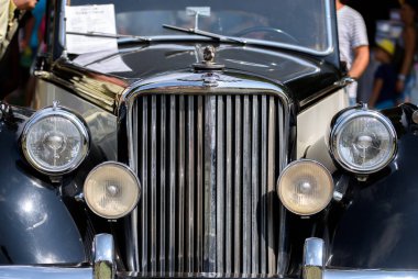 08.28.2022, Macaristan, Szodliget - Klasik araba ve motosiklet toplantısı