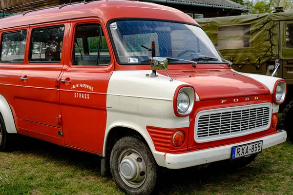 2022 Hungary Szodliget Vintage Car Motorcycle Meeting — Stock Photo, Image