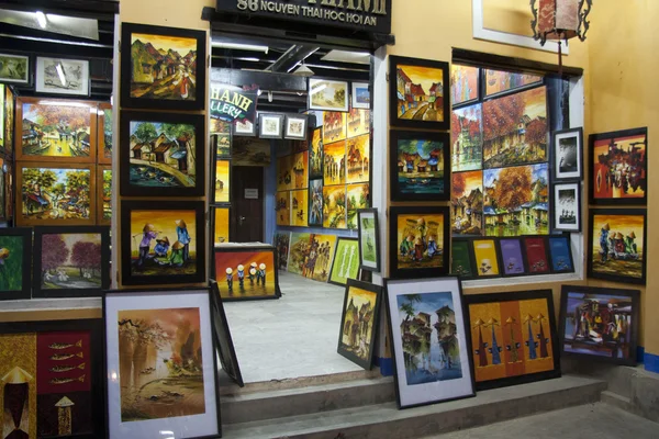 Bisiklet penceresinde, hoi an, vietnam