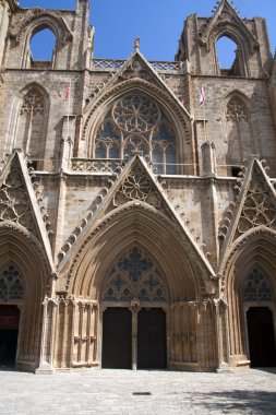 Lala mustafa Paşa Camii (eski adıyla St. nicholas Katedrali) Gazimağusa-Kuzey Kıbrıs
