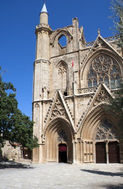 Lala mustafa Paşa Camii (eski adıyla St. nicholas Katedrali) Gazimağusa-Kuzey Kıbrıs