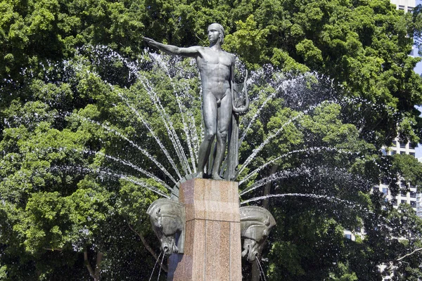 Fontana di Archibald, hyde park, sydney, australia — Foto Stock