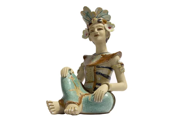 Balinese ceramic figure — Stock Photo, Image