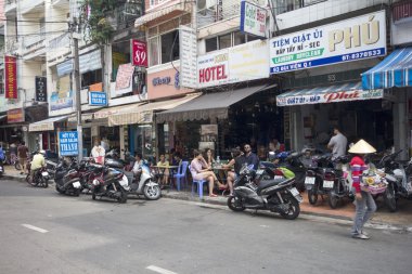 bui Viyana sokak üzerinde tipik bir sahne