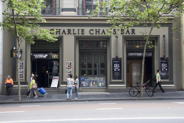 Sydney, Australien-mars 15 2013:: charlie chan's bar på george — Stockfoto