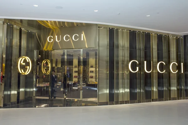 Loja Gucci — Fotografia de Stock