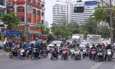 bangkok trafiği
