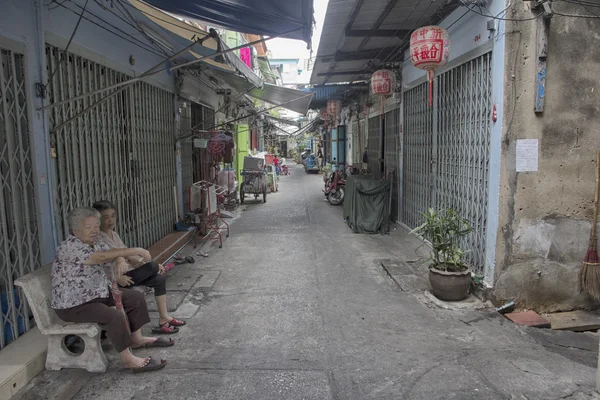Mieszkalnych st chinatown — Zdjęcie stockowe