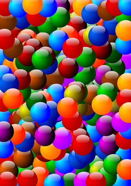 Sok színes gyöngyök, mint háttér — Stock Fotó