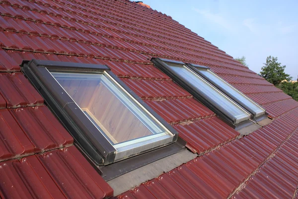 Крыша Windows — стоковое фото