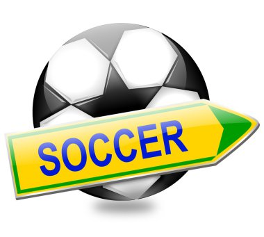 Oku ve kelime futbol topuyla