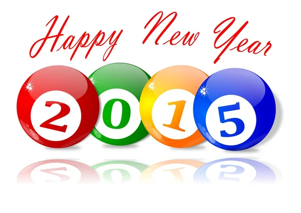 2015 新年の願い — ストック写真