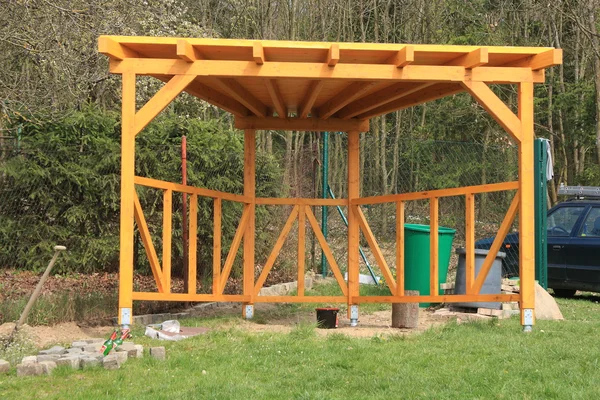 ahşap pergola