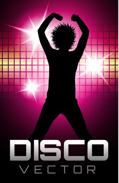 Cartel de fiesta Disco — Vector de stock